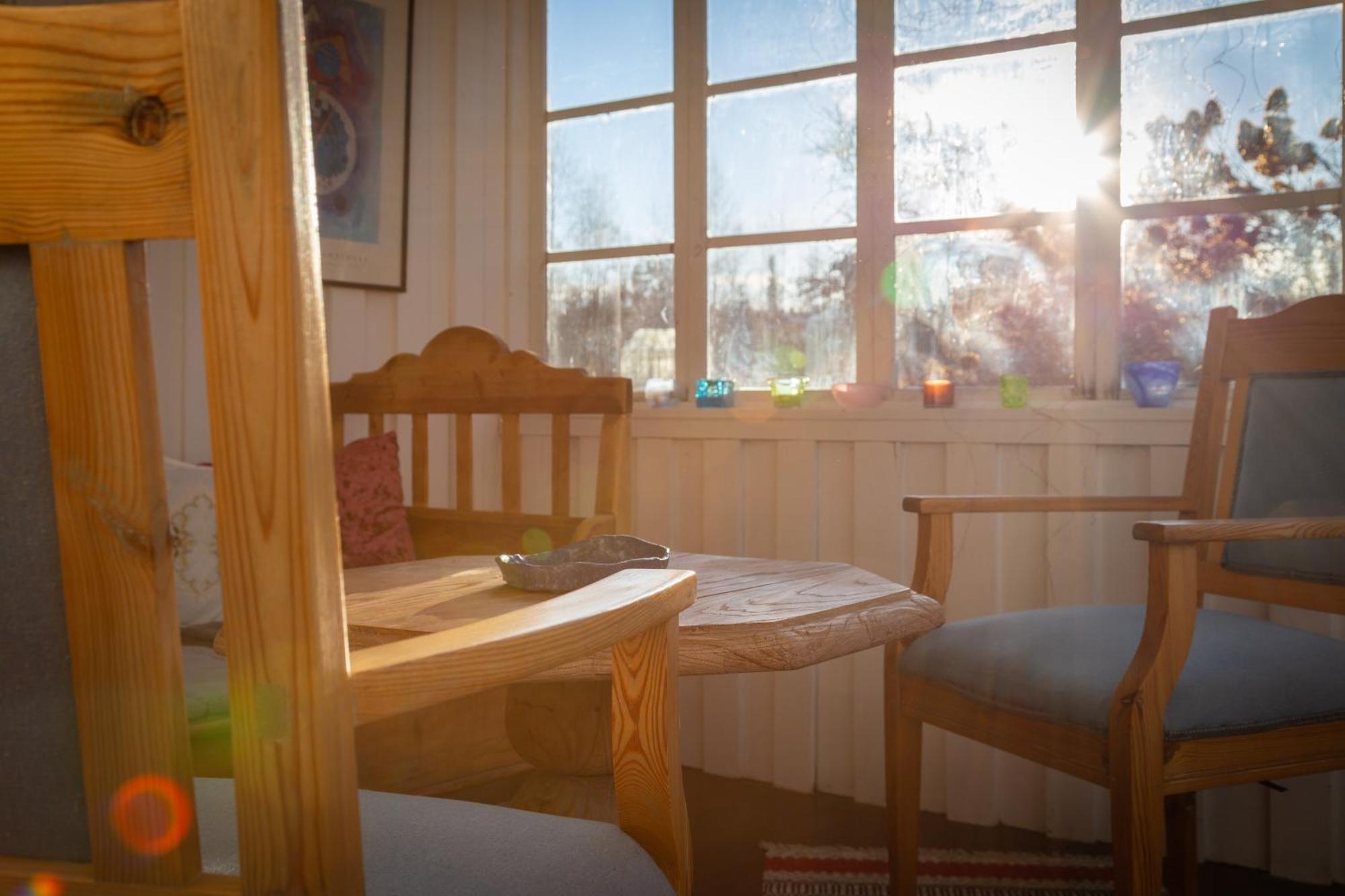 Warm Beheiztes Gemuetliches Haus In Der Natur Sunne Luaran gambar